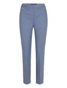 Double-Faced Stretch Cotton Pant Blue Lauren Ralph Lauren