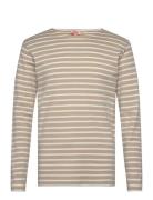 Striped Breton Shirt Héritage Brown Armor Lux