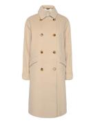Mmvenice Wool Coat Beige MOS MOSH