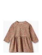 Jersey Dress L/S Sessa Pink Wheat