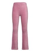 Leggings Flare Cord Tricot Pink Lindex