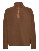 Mmgcheck Placket Sweat Brown Mos Mosh Gallery