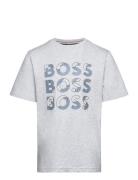 Short Sleeves Tee-Shirt Grey BOSS