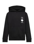 G Flower Graphic Relaxed Hoodie Black The North Face