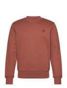 Crew Neck Sweatshirt Red Fred Perry