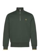 Half Zip Sweatshirt Khaki Fred Perry