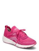 Women Lace-Up Pink Tamaris