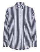 Cc Heart Harper Stripe Over Shirt Navy Coster Copenhagen