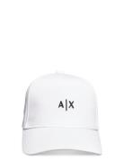 Baseball Hat White Armani Exchange