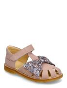 Sandals - Flat - Closed Toe Pink ANGULUS
