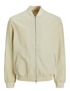 Jprblaleister Linen Blend Bomber Jkt Ln Cream Jack & J S