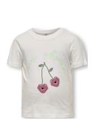 Kmgcandy Life S/S Printed Tee Jrs Noos White Kids Only