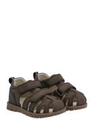 Sandal Velcro Brown En Fant