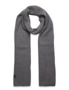 Signature Pony Wool Scarf Grey Polo Ralph Lauren