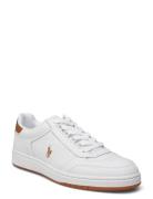 Court Sport Leather Sneaker White Polo Ralph Lauren