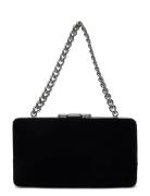 Velvet Small Franki Clutch Black Lauren Ralph Lauren