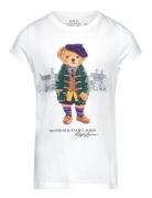 Polo Bear Cotton Jersey Tee White Ralph Lauren Kids