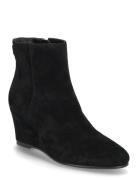 Sherry Suede Bootie Black Lauren Ralph Lauren