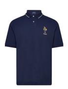 Classic Fit Polo Bear Mesh Polo Shirt Navy Polo Ralph Lauren