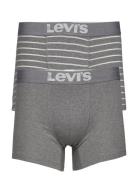 Levis Men Vintg Stripe Yd Boxer Brief 2P Grey Levi's®