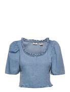 Louise Ss Blouse Hey Friend 1 Blue Levi's®