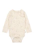 Body L/S Printed Cream Petit Piao