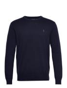 Cotton-Cashmere Crewneck Sweater Blue Polo Ralph Lauren