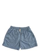 Retro Swimshorts Blue Portia 1924