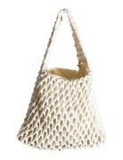 Maria Net Bag White White Pipol's Bazaar