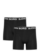 Bamboo Cotton Blend Boxer 2P Black Björn Borg