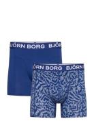 Bamboo Cotton Blend Boxer 2P Blue Björn Borg