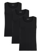 Tanktop3P Ribclassic Black BOSS