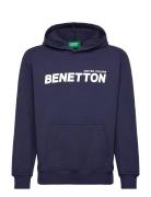 Sweater W/Hood Navy United Colors Of Benetton