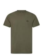 Cotton Jersey Frode Emb Logo Tee Khaki Mads Nørgaard