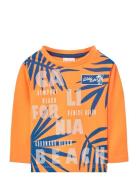 Knit T-Shirt Orange Boboli