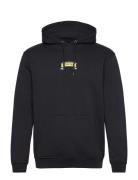 Guzman Scroll Front Hood Black Santa Cruz