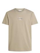 Monologo Tee Beige Calvin Klein Jeans