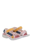 Colorblock Sandals W. Velcro  Color Kids