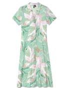 Vmjosie S/S Calf Shirt Dress Wvn Ga Green Vero Moda