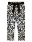 Knit Trousers Printed Black Boboli