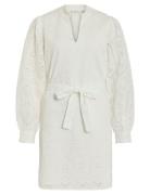 Visine L/S Short Dress White Vila