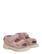 Sandals Velcro W. Light Pink En Fant