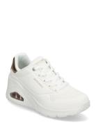 Women Uno Wedge Hi Steps White Skechers