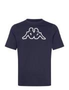 T-Shirt S/S, Logo Cromen Navy KAPPA