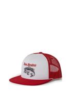 Bass Brains Ft Mp Trucker Hat Red Brixton