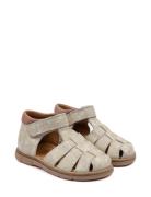 Classic™ Velcro Sandal Beige Pom Pom