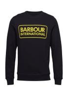 B.intl Large Logo Swea Black Barbour