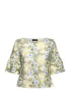 Yvonnebbcarlis Blouse Green Bruuns Bazaar