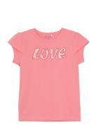 T-Shirt Ss Pink Minymo