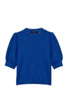 Vmdoffy 2/4 O-Neck Pullover Ga Girl Blue Vero Moda Girl